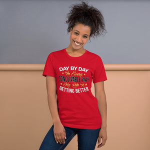 Day by Day - Unisex t-shirt - Small Island Girl