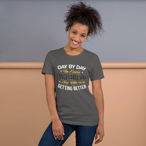 Day by Day - Unisex t-shirt - Small Island Girl
